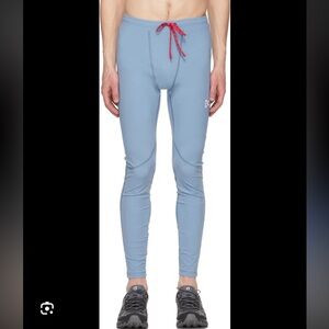 DISTRICT VISION BLUE LONO FULL-LENGTH TIGHTS